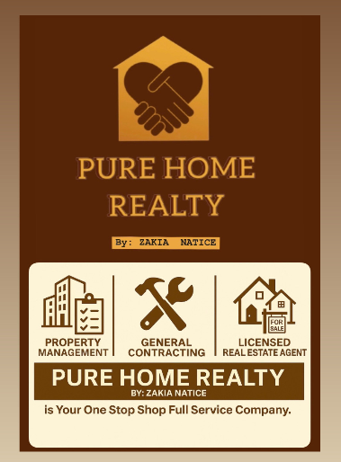 PURE HOME REALTY logo